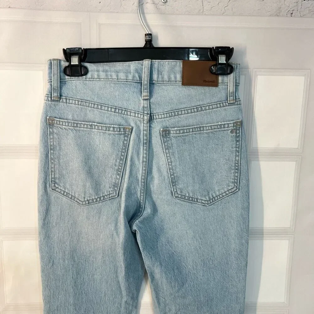 Madewell Slim Demi-Boot Jeans in Bellmeade Wash size 24